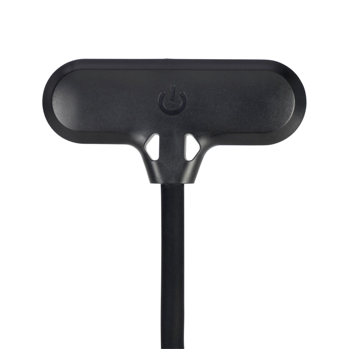Yamenzi Noir portable De Eglo - Yamenzi est une lampe LED pratique et flexible dotée d'une pince permettant de la fixer à un bureau, une tête de lit ou une étagère, par exemple.