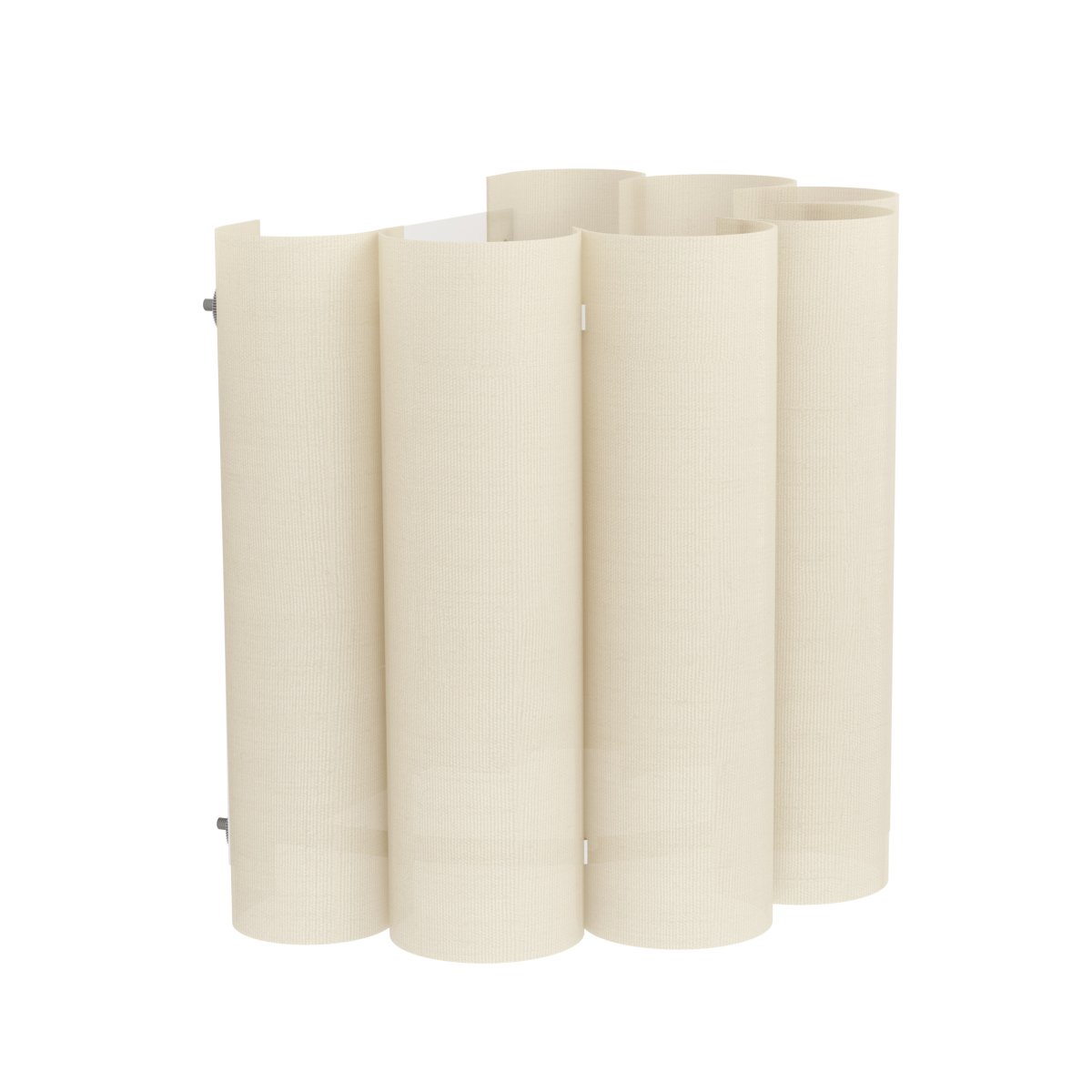 Collegrilli 17cm Beige applique murale De Eglo - Sa teinte beige clair confère à la lampe une ambiance chaleureuse et accueillante, tandis que la lumière est diffusée en douceur à travers le tissu.