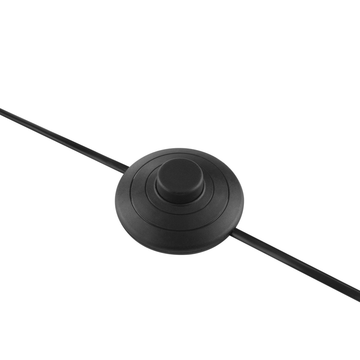 Vessa Beige lampadaire De Brilliant - Le lampadaire est fourni avec un c&acirc;ble noir de 2 m&egrave;tres, un interrupteur au pied et une prise secteur.