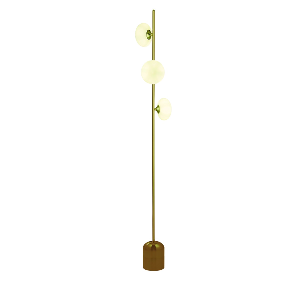 Pebble Or lampadaire De Searchlight - Parfait comme éclairage décoratif dans le salon ou la chambre à coucher, où il sert à la fois d'amplificateur d'ambiance et de détail intérieur élégant.