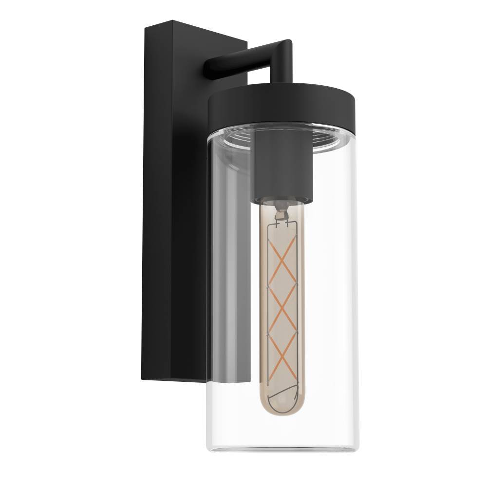 Bovolone Noir lampe d’extérieur De Eglo - Il convient aussi bien &agrave; l'int&eacute;rieur qu'&agrave; l'ext&eacute;rieur et fournit une lumi&egrave;re chaude et agr&eacute;able qui rehausse l'atmosph&egrave;re de la pi&egrave;ce ou sur la fa&ccedil;ade.