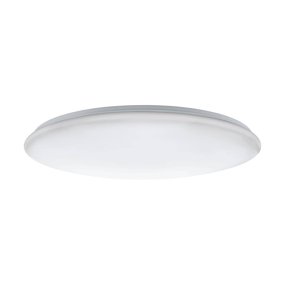 Giron Ø100 Blanc plafonnier De Eglo - Il dispose &eacute;galement d'une fonction m&eacute;moire qui enregistre vos derniers r&eacute;glages et d'une fonction veilleuse qui fournit une lumi&egrave;re plus douce et plus tamis&eacute;e, cr&eacute;ant une atmosph&egrave;re plus paisible la nuit.
