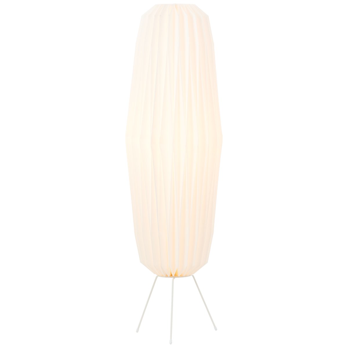 June lampadaire De Brilliant - June est un plafonnier &eacute;l&eacute;gant qui allie des formes douces &agrave; une allure raffin&eacute;e.