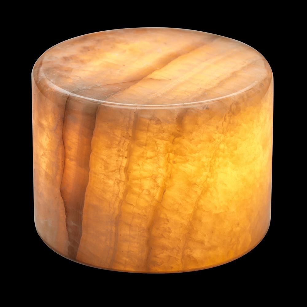 Marble 6cm Beige De Unison - Le marbre est un bel &eacute;l&eacute;ment d&eacute;coratif pour une table, une fen&ecirc;tre ou une &eacute;tag&egrave;re, et diffuse une lumi&egrave;re agr&eacute;able dans toute la pi&egrave;ce.