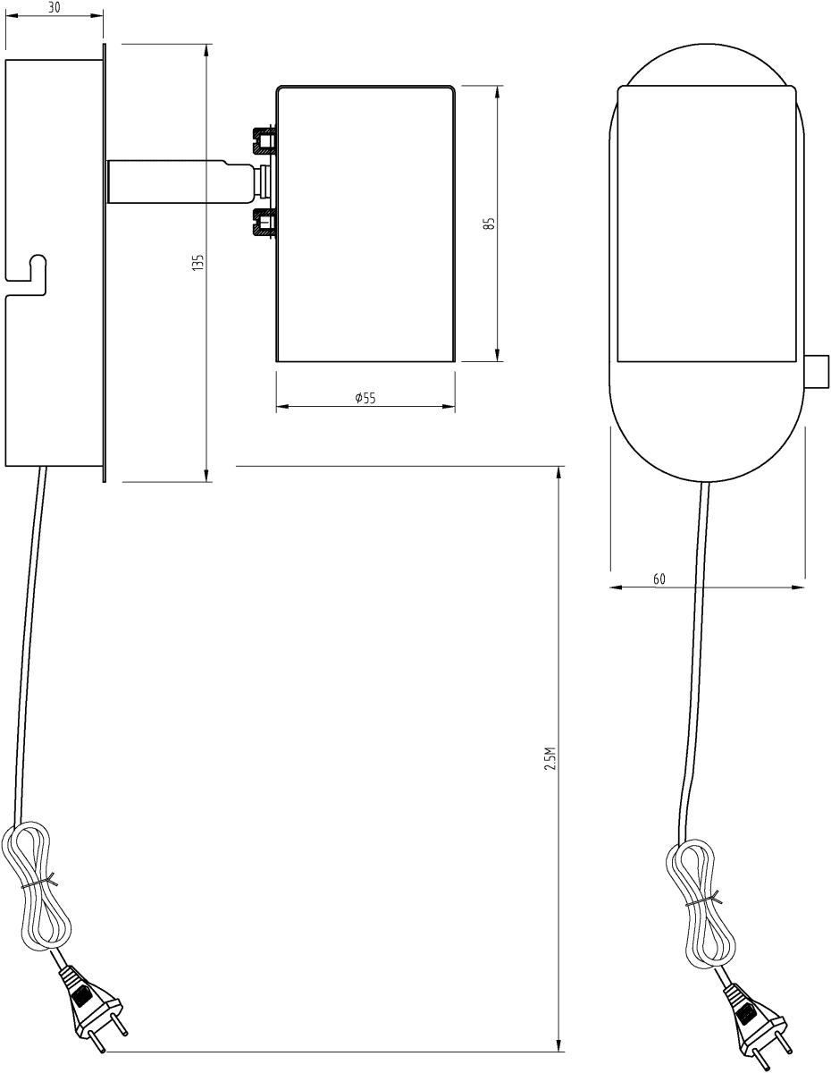 Balder Blanc lampe de lecture De Aneta Lighting - L'applique murale Balder est facile &agrave; installer et &agrave; utiliser, offrant un &eacute;clairage &agrave; la fois &eacute;l&eacute;gant et pratique pour votre maison.