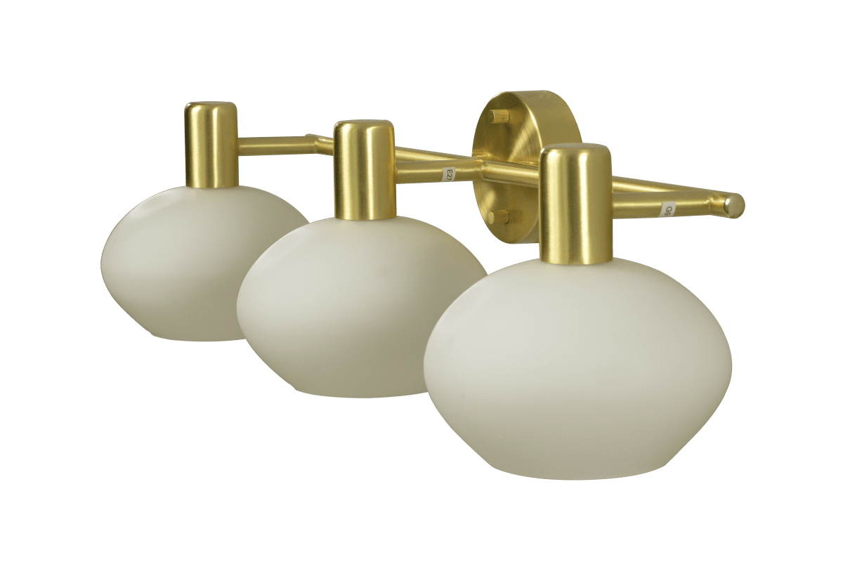 Elba 63cm Laiton mat lampe de salle de bain De Aneta Lighting - L'applique murale Elba est un luminaire de salle de bain moderne qui s'intègre parfaitement au-dessus du miroir de la salle de bain.