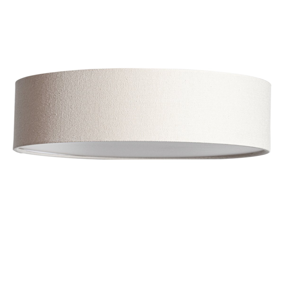 Abbie Ø50 Beige plafonnier De Cottex - Abbie est un plafonnier élégant doté d'un abat-jour en tissu beige qui confère à la pièce une ambiance naturelle et chaleureuse.