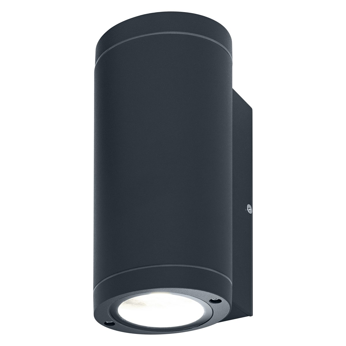 Beam UpDown Gris foncé lampe d’extérieur De Osram - Fabriqu&eacute; en aluminium et class&eacute; IP44, il est r&eacute;sistant aux intemp&eacute;ries et parfait pour les fa&ccedil;ades, les entr&eacute;es et les terrasses.