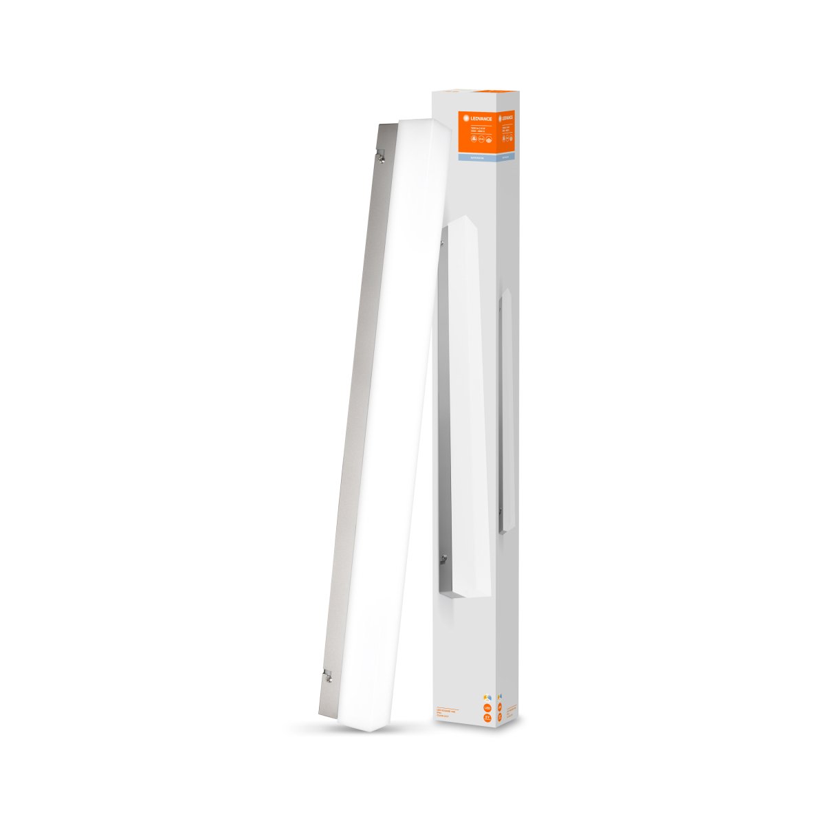 LED Square 14W 60cm Blanc lampe de salle de bain De Osram - Belysningen p&aring; 14W ger ett starkt och bra ljus p&aring; 1430lm.