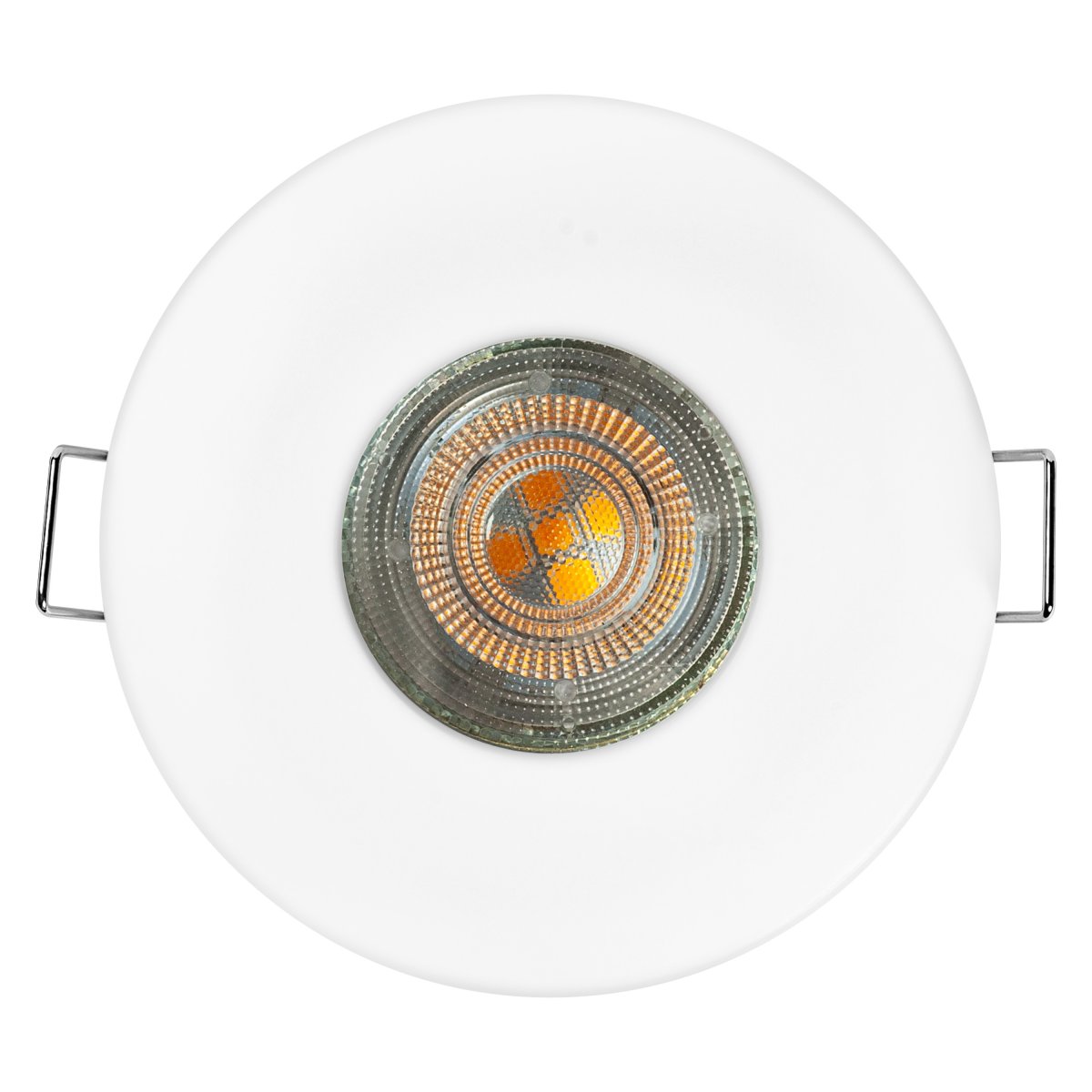 Recess IP65 GU10 4W Blanc De Ledvance - Inf&auml;lld spotlight f&ouml;r badrum d&auml;r 1st GU10 4,3W ljusk&auml;lla fr&aring;n Osram medf&ouml;ljer.