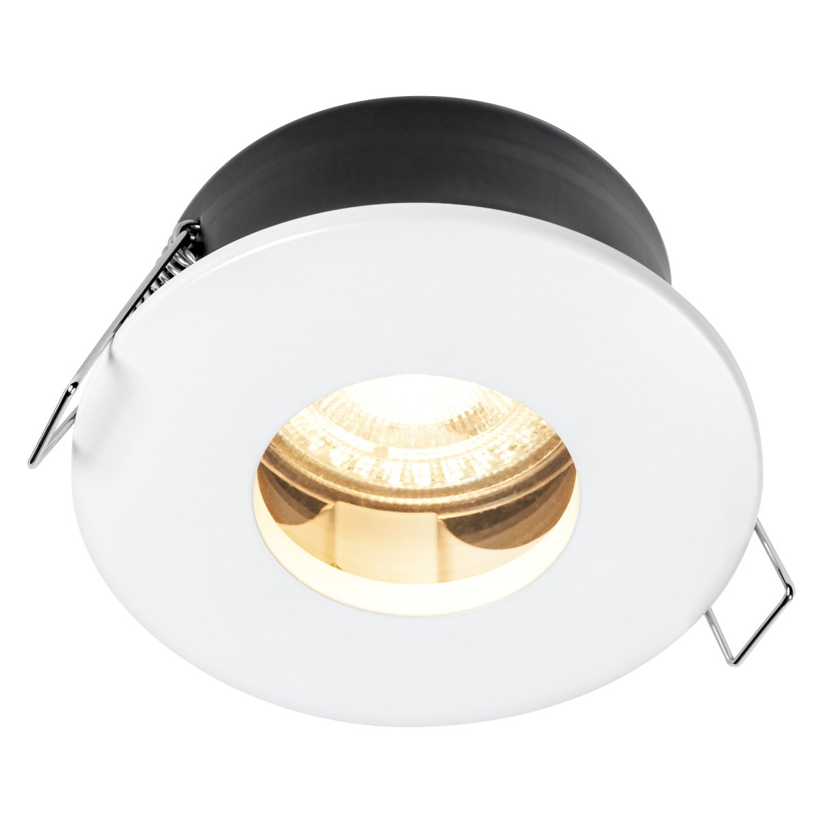Recess IP65 GU10 4W Blanc De Ledvance - Inf&auml;lld spotlight f&ouml;r badrum d&auml;r 1st GU10 4,3W ljusk&auml;lla fr&aring;n Osram medf&ouml;ljer.