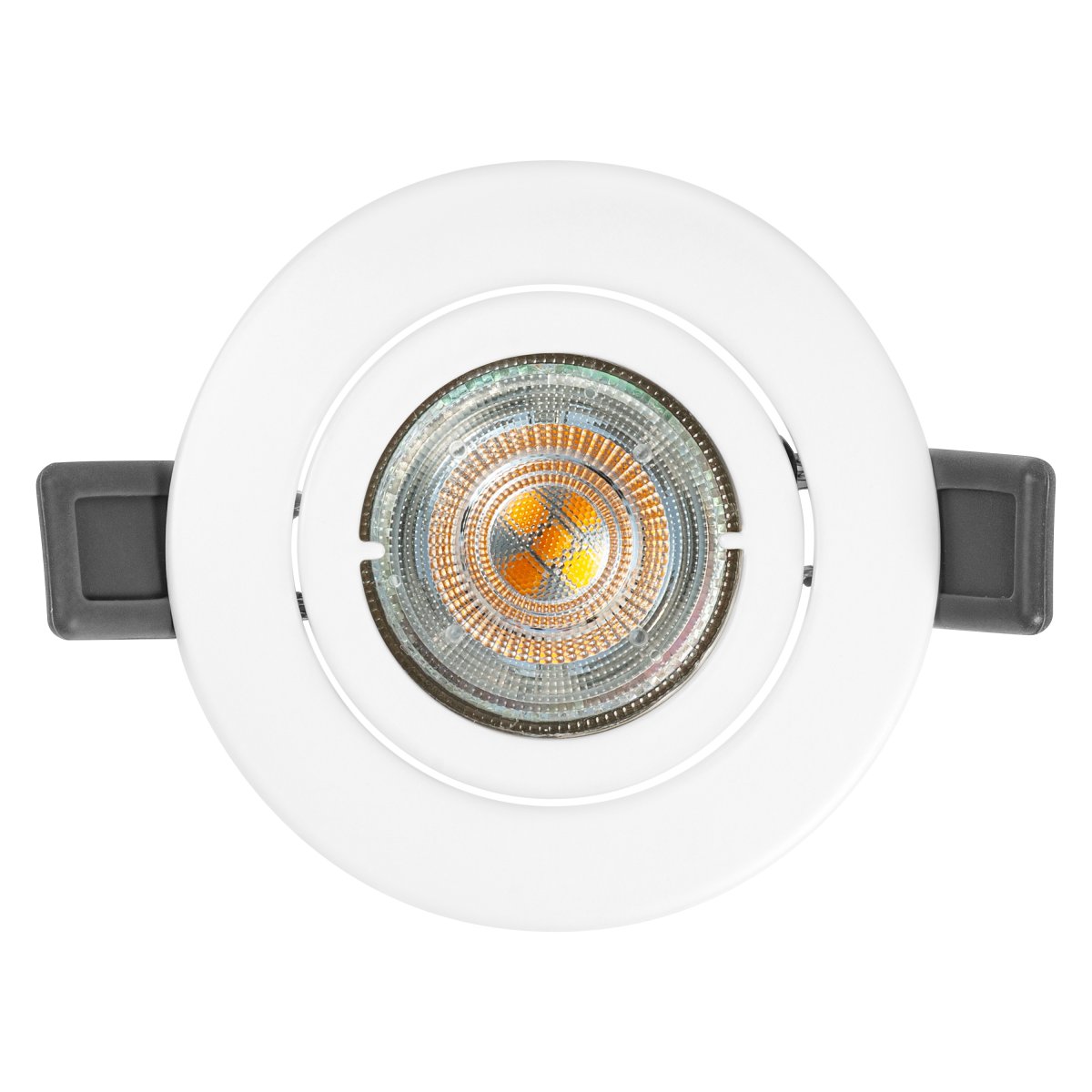 Recess twist Incl. GU10 4W Blanc De Ledvance - Il est connect&eacute; &agrave; la douille GU10 fournie et au c&acirc;ble &agrave; l'int&eacute;rieur du plafond (inclus dans la livraison) puis connect&eacute; &agrave; l'alimentation &eacute;lectrique comme d'habitude.