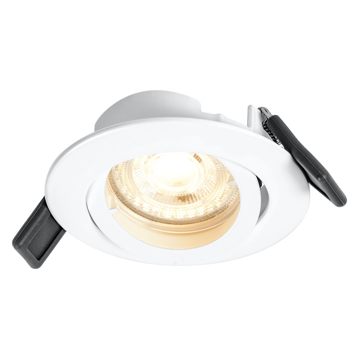 Recess twist Incl. GU10 4W Blanc De Ledvance - Il est connect&eacute; &agrave; la douille GU10 fournie et au c&acirc;ble &agrave; l'int&eacute;rieur du plafond (inclus dans la livraison) puis connect&eacute; &agrave; l'alimentation &eacute;lectrique comme d'habitude.