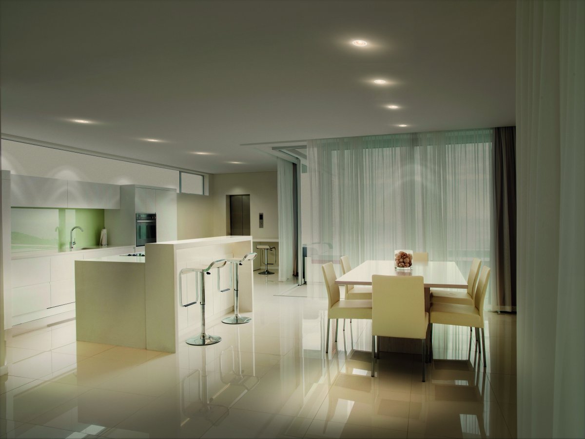 Recess twist Incl. GU10 4W Blanc De Ledvance - Il est connect&eacute; &agrave; la douille GU10 fournie et au c&acirc;ble &agrave; l'int&eacute;rieur du plafond (inclus dans la livraison) puis connect&eacute; &agrave; l'alimentation &eacute;lectrique comme d'habitude.