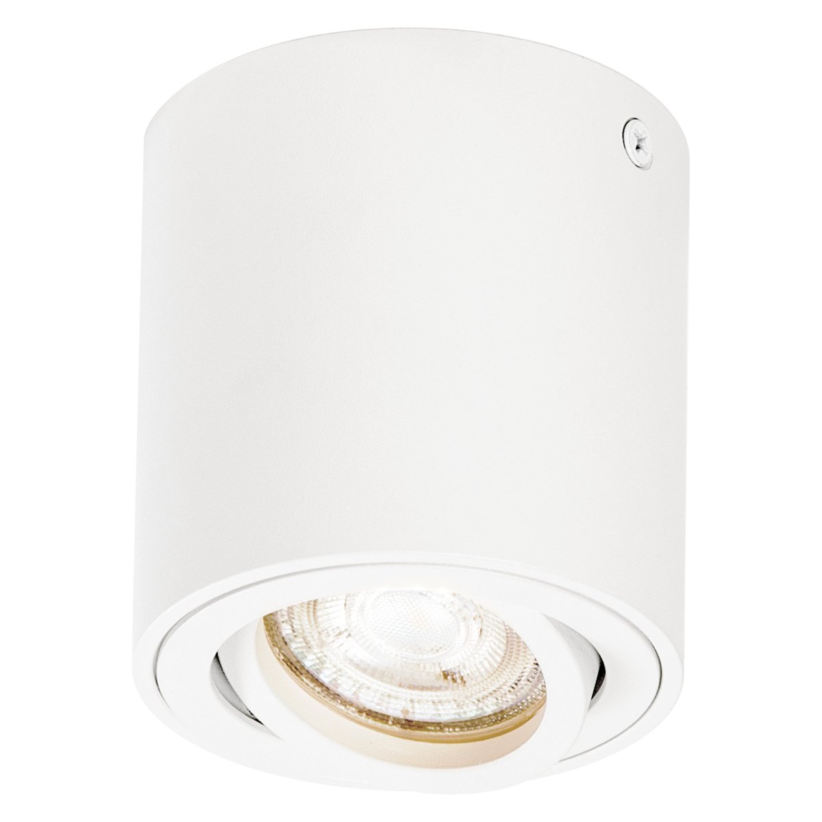 Surface Round Blanc spot De Osram - Placera f&ouml;rslagsvis flera i grupp eller rad i k&ouml;ket, vardagsrummet eller hallen.