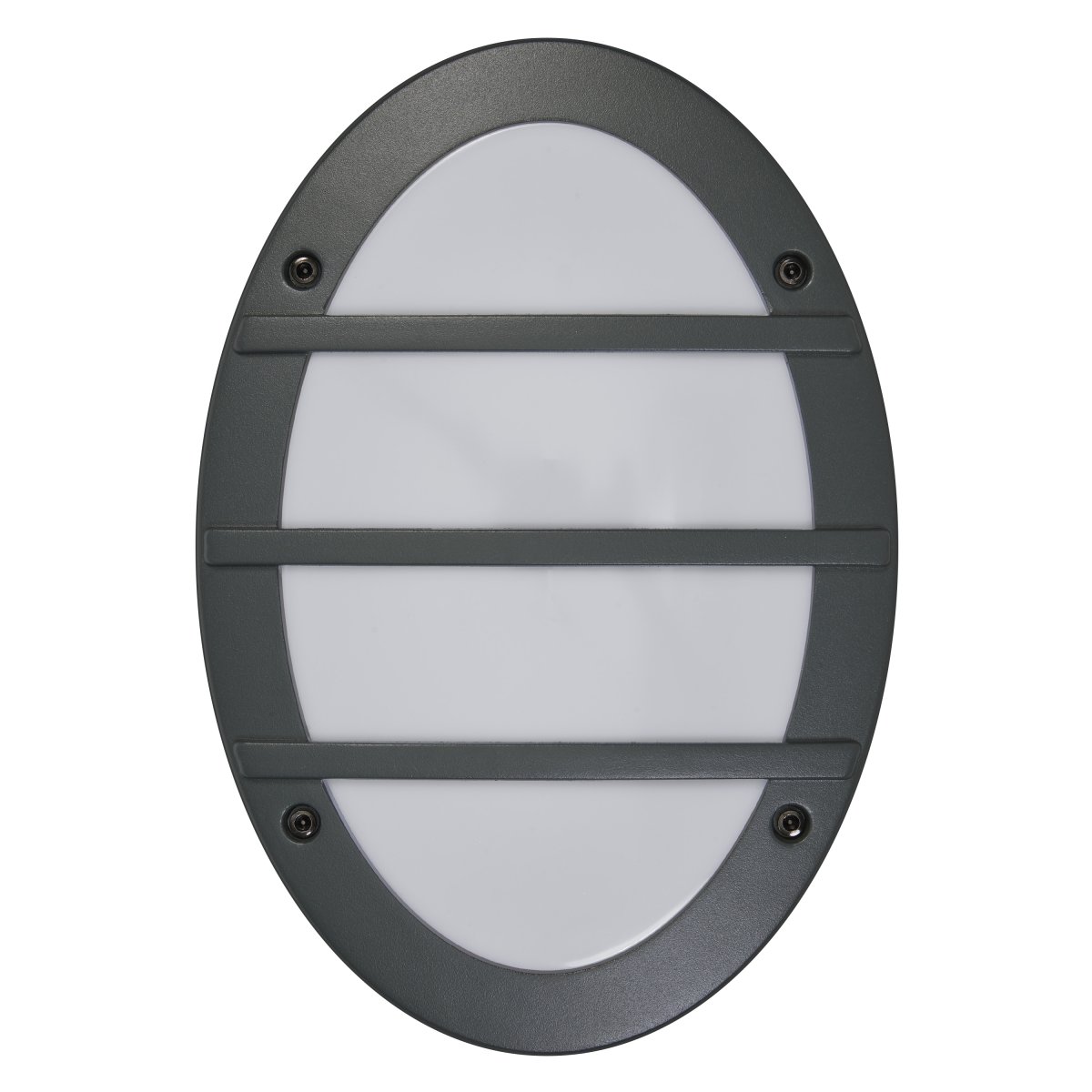 Orbick Gris foncé lampe d’extérieur De Ledvance - Tillverkad av pressgjuten aluminium och med IP65-klassning, &auml;r denna lampa helt skyddad mot b&aring;de damm och vatten, vilket g&ouml;r den perfekt f&ouml;r alla v&auml;derf&ouml;rh&aring;llanden.