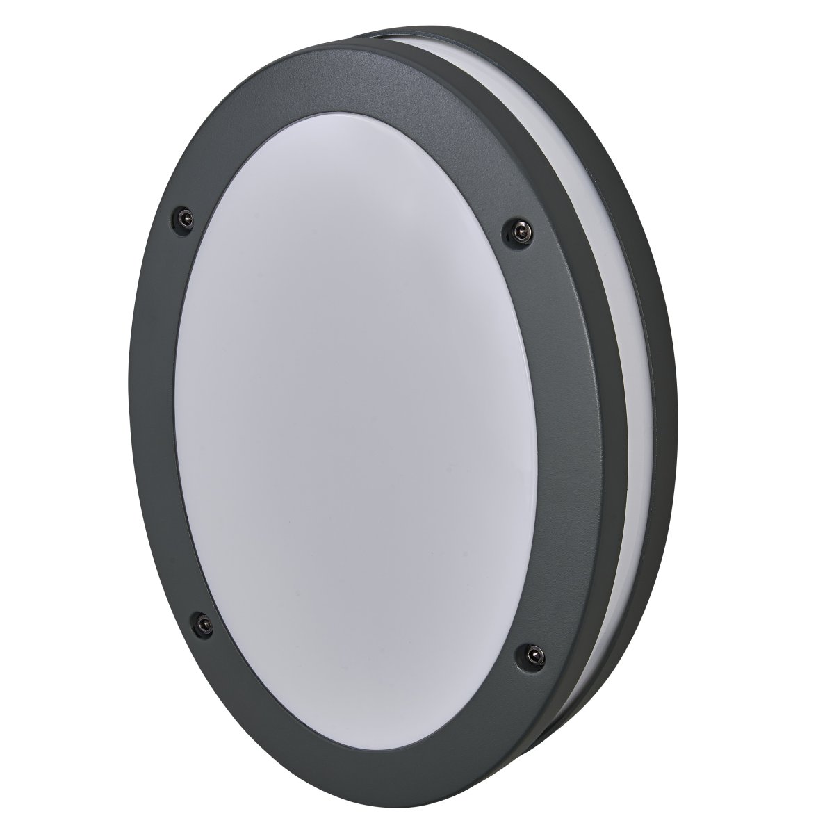 Orbi Gris foncé lampe d’extérieur De Osram - Tillverkad av pressgjuten aluminium och med IP65-klassning, &auml;r denna lampa helt skyddad mot b&aring;de damm och vatten, vilket g&ouml;r den perfekt f&ouml;r alla v&auml;derf&ouml;rh&aring;llanden.