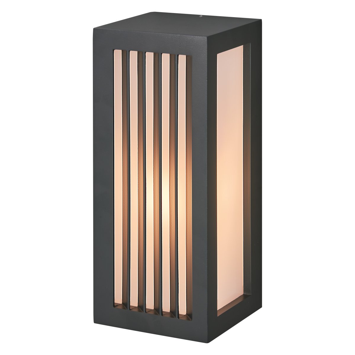 Radick Gris foncé lampe d’extérieur De Ledvance - Tillverkad av pressgjuten aluminium och med IP65-klassning, &auml;r denna lampa helt skyddad mot b&aring;de damm och vatten, vilket g&ouml;r den perfekt f&ouml;r alla v&auml;derf&ouml;rh&aring;llanden.