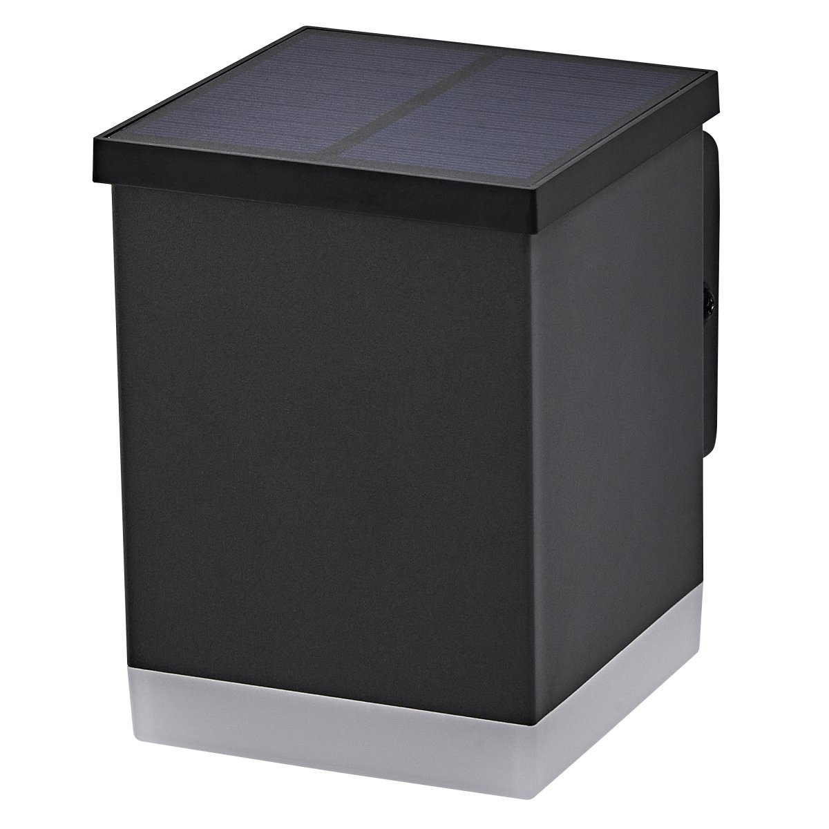 Quadro Gris foncé lampe solaire De Osram - Avec un indice de protection IP65, il est r&eacute;sistant aux intemp&eacute;ries et parfait pour les entr&eacute;es, les garages et les trottoirs.