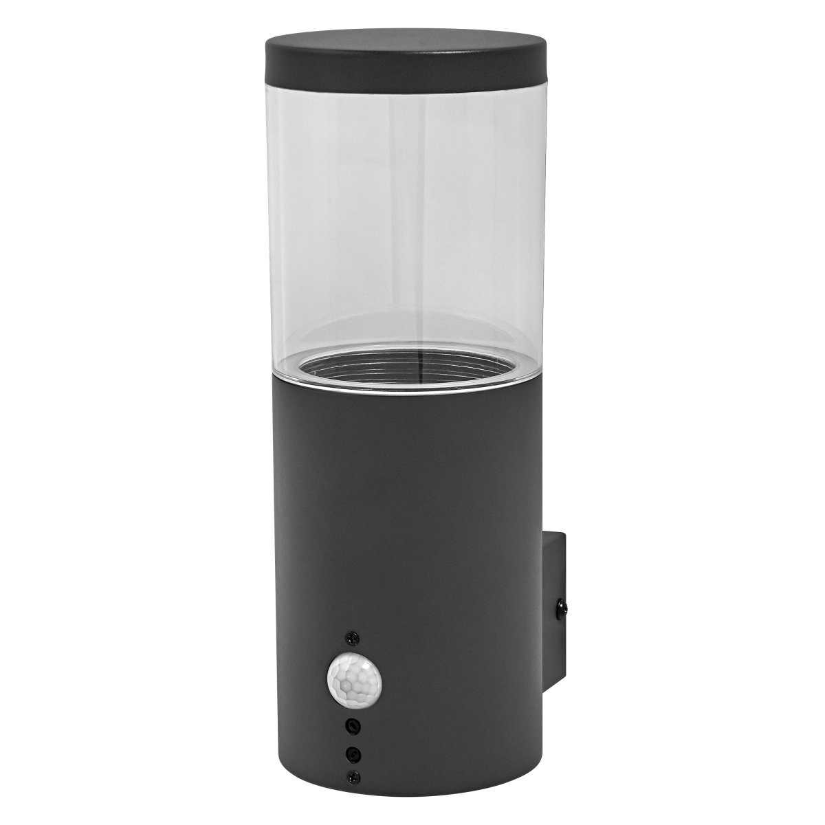 Ebro Sensor Gris foncé lampe d’extérieur De - Il est disponible avec ou sans d&eacute;tecteur de mouvement PIR et capteur de lumi&egrave;re du jour, ce qui le rend id&eacute;al pour allumer automatiquement la lumi&egrave;re lorsqu'un mouvement est d&eacute;tect&eacute; ou lorsque l'obscurit&eacute; tombe.