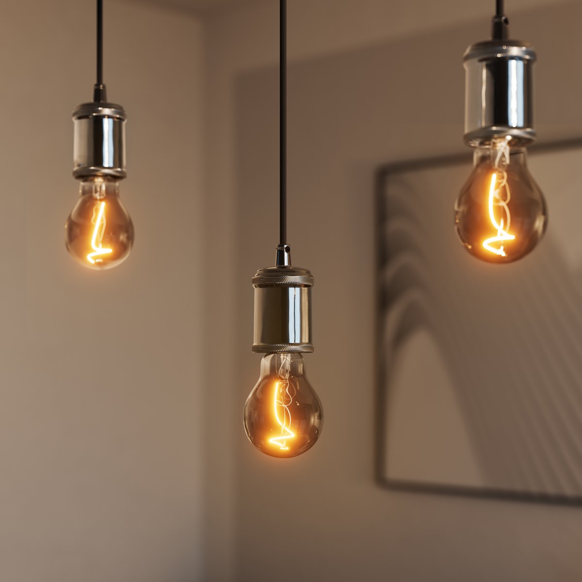 Bobbin Ø10 Gris foncé suspension De Ledvance - Det simpla upph&auml;nget ger dig m&aring;nga m&ouml;jligheter, du kan f&ouml;rslagsvis placera flera i grupp eller i rad &ouml;ver matbordet eller i vardagsrummet.