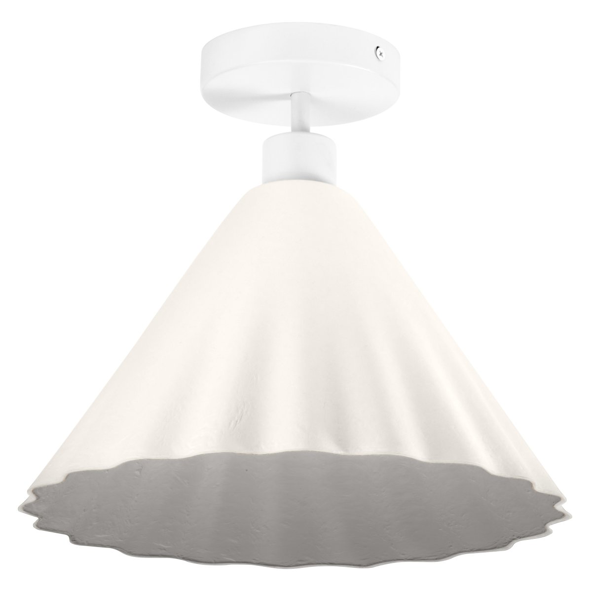 Pulp Ø30 Blanc plafonnier De Osram - L'abat-jour d&eacute;coratif en papier assure une agr&eacute;able r&eacute;partition de la lumi&egrave;re dans la pi&egrave;ce.
