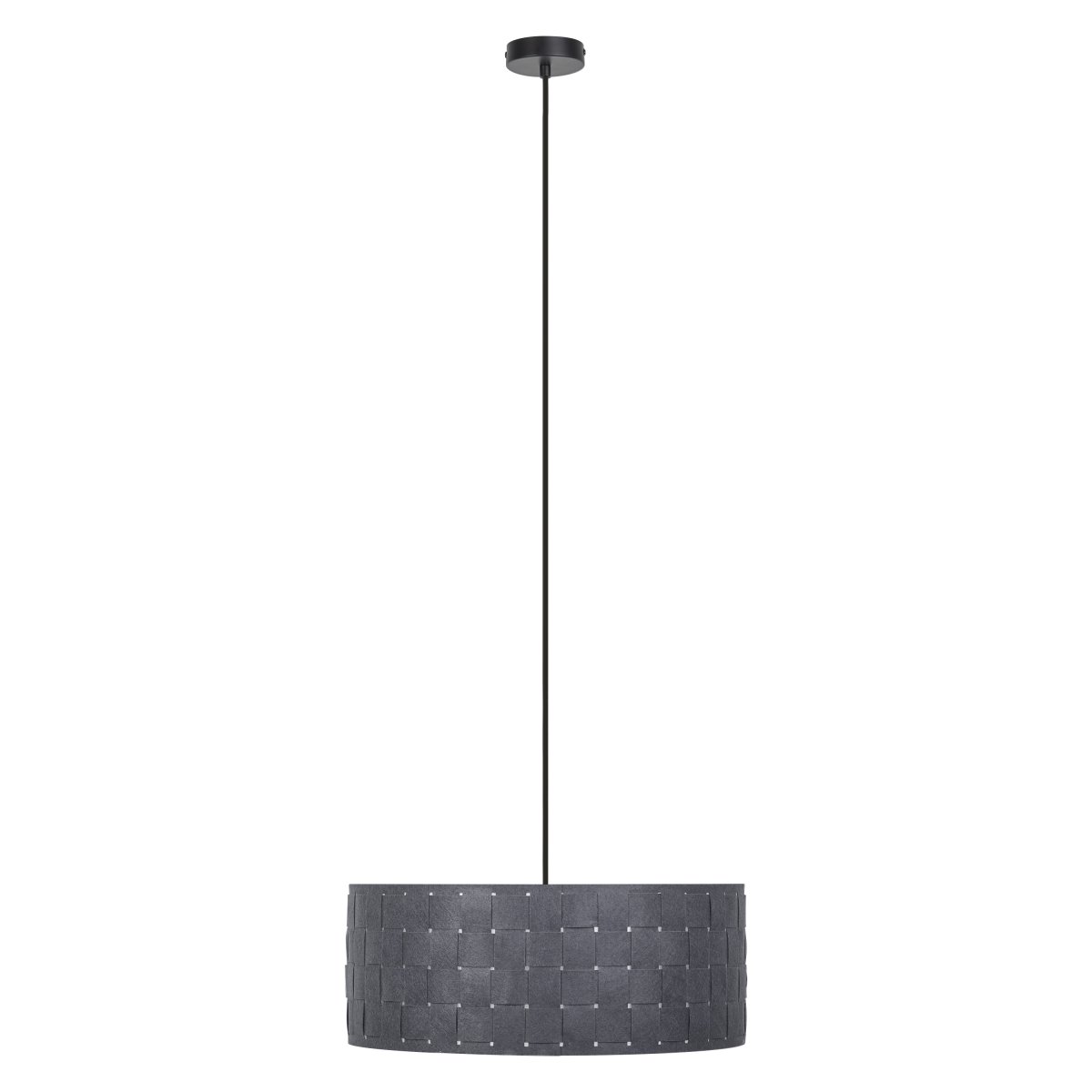 Felt Weaving Ø48 Gris foncé suspension De Ledvance - Dekorativ pendel med sk&auml;rm gjord av fl&auml;tad filt vilket ger en fin och varm ljusspridning i rummet.