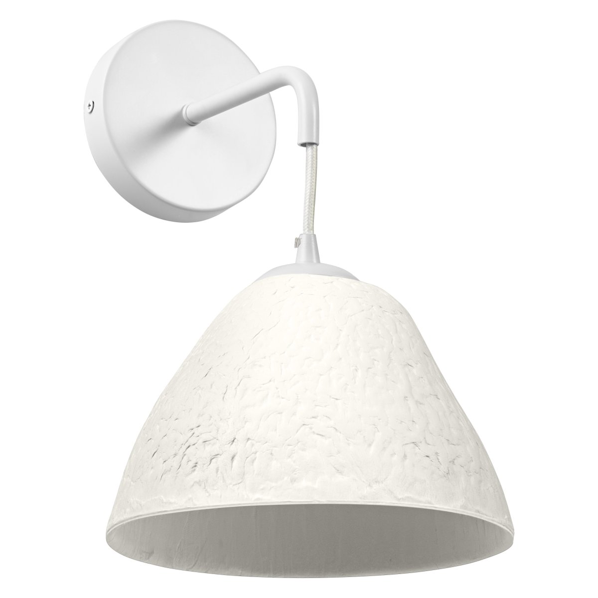 Camel Bell 22cm Blanc applique murale De Ledvance - L'abat-jour d&eacute;coratif en papier assure une belle diffusion de la lumi&egrave;re vers le bas.