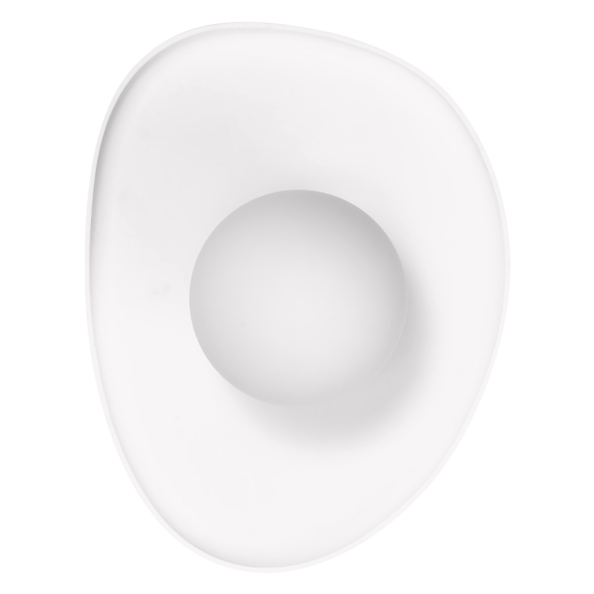Plaster Nest 26cm Blanc applique murale De Ledvance - Glaskupan i opal som omfamnar ljusk&auml;llan skapar ett fint och bl&auml;ndfritt ljus i rummet.