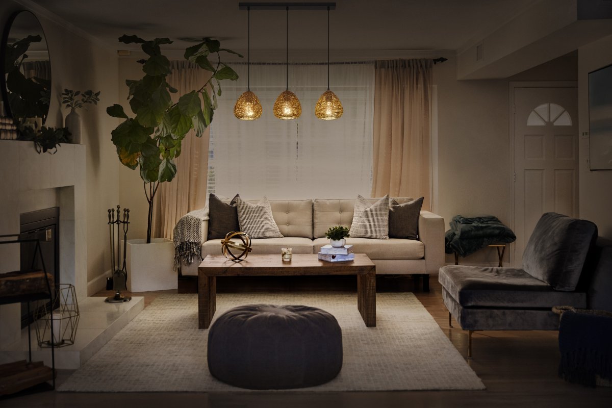 Paper Drop 60cm Nature suspension De Ledvance - Paper Drop &auml;r en vacker lampa med bohemisk design.