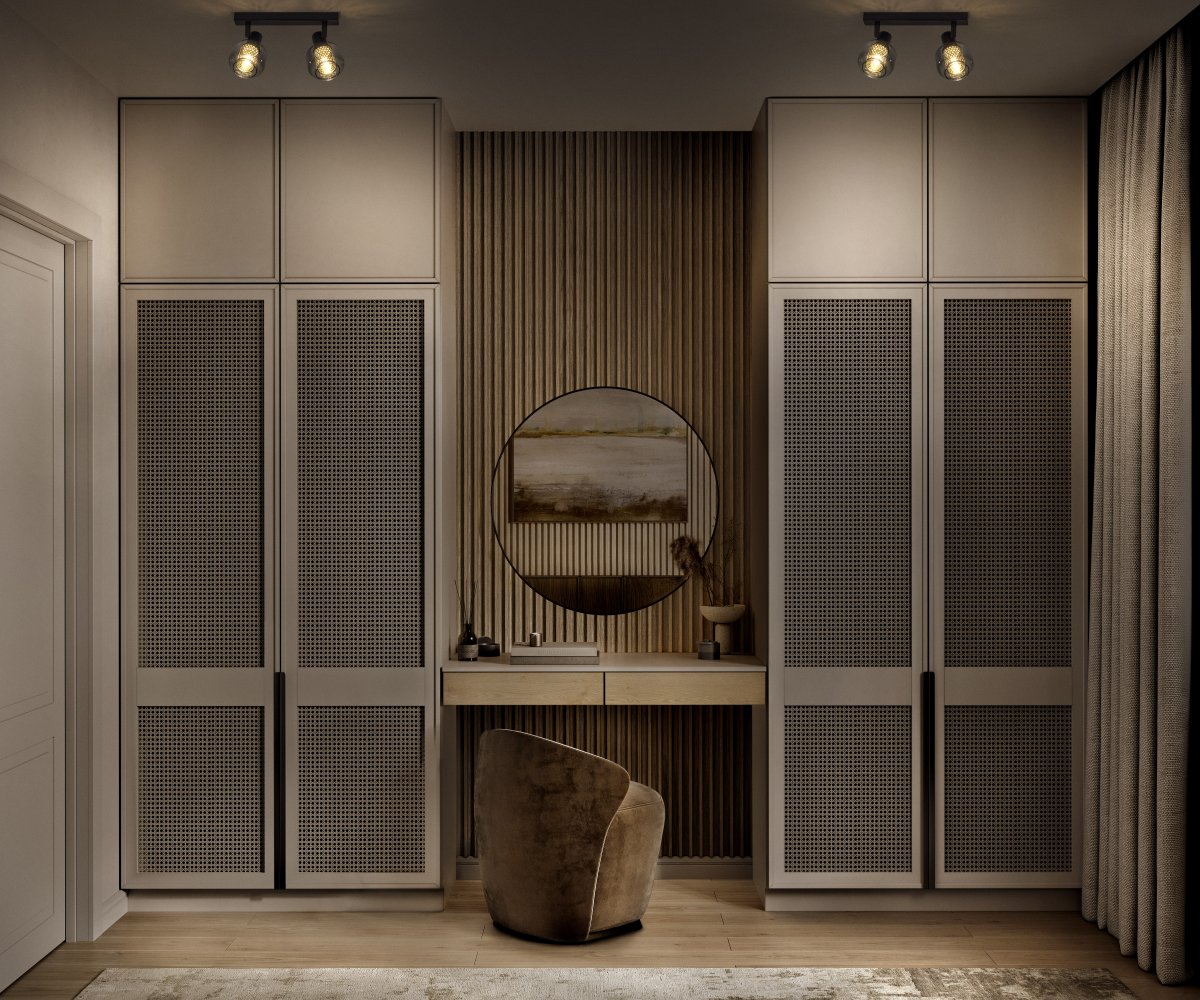 Firefly 2 Noir spot De Ledvance - De r&ouml;rliga spotlightsen med sk&auml;rmar av gr&aring;tonat glas i kombination med de guldiga detaljh&ouml;ljet som omfamnar ljusk&auml;llorna bidrar med en elegans till rummet.