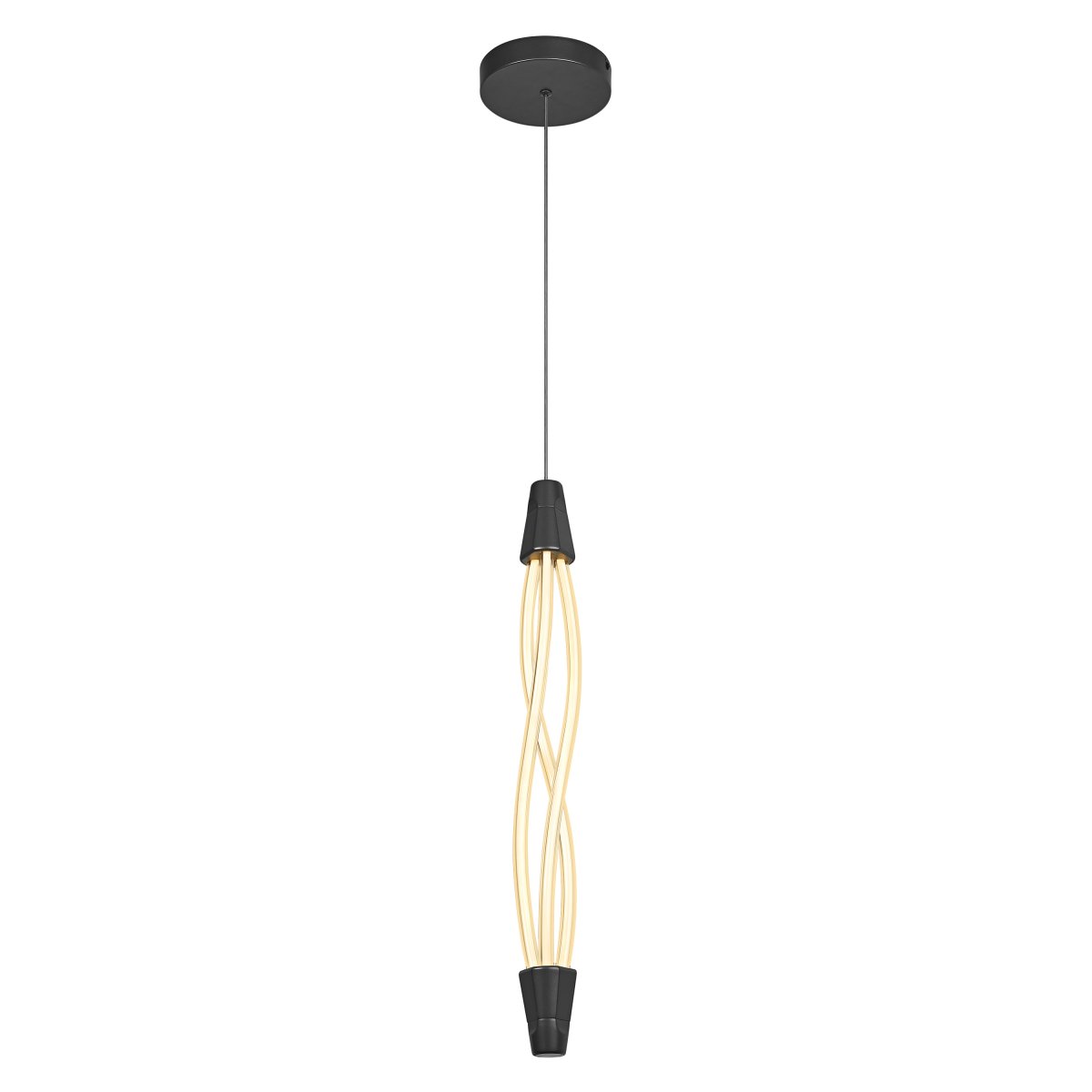 Swirl Ø15 Noir suspension De Ledvance - Lampan &auml;r 3-stegs dimbar med din vanliga v&auml;ggstr&ouml;mbrytare s&aring; du kan justera ljusstyrkan efter behov.
