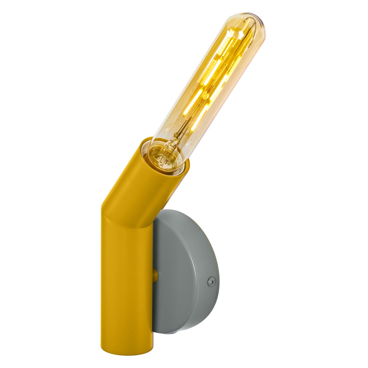 Straw Jaune applique murale De Osram - Straw &auml;r en lekfull v&auml;gglampa med h&auml;rliga kul&ouml;rer.