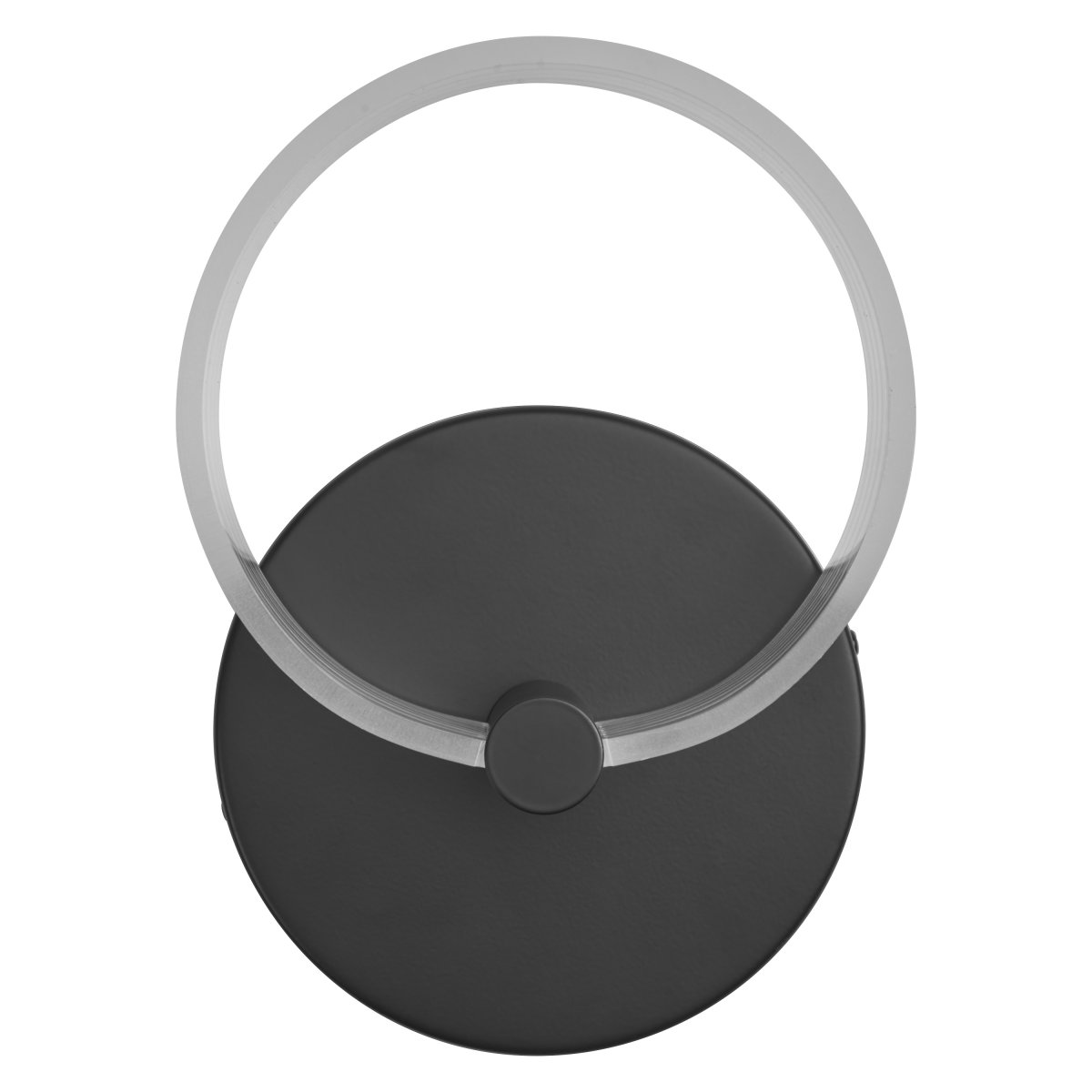Circle PL 23cm Noir applique murale De Osram - Dans la premi&egrave;re &eacute;tape, la lampe brille dans une lumi&egrave;re blanche chaude de 3000K, dans la deuxi&egrave;me &eacute;tape dans une lumi&egrave;re blanche froide de 4200K et dans la troisi&egrave;me &eacute;tape dans 6500K (lumi&egrave;re du jour).