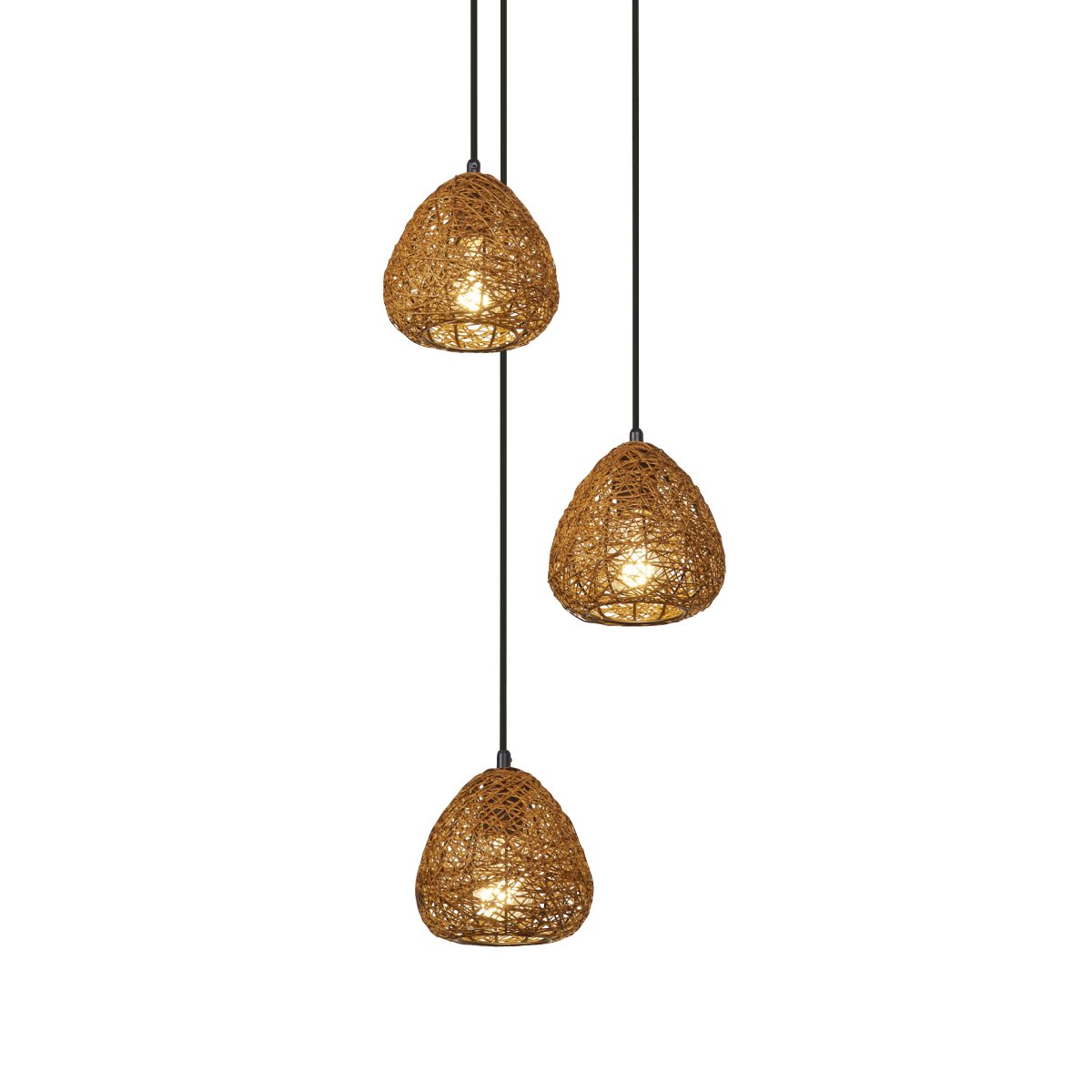 Paper Drop Ø37 Nature suspension De Osram - Paper Drop &auml;r en vacker pendel med bohemisk design.