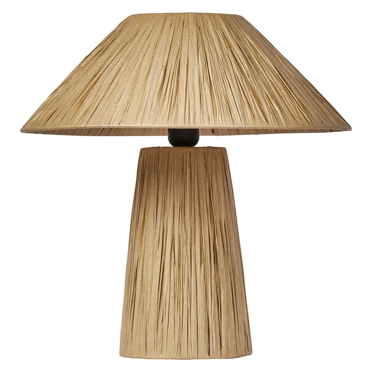 Bamboo Paper Hut 40cm Nature lampe de table De Ledvance - Placera f&ouml;rslagsvis i vardagsrummet, p&aring; byr&aring;n i hallen eller i f&ouml;nstret i k&ouml;ket.
