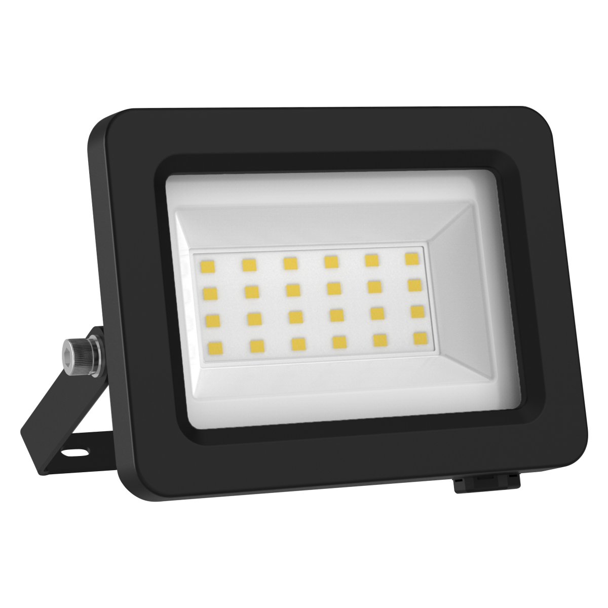 Floodlight 5W Gris foncé lampe d’extérieur De Ledvance - Den robusta konstruktionen och det kraftfulla ljuset ger trygg och p&aring;litlig belysning &aring;ret runt.
