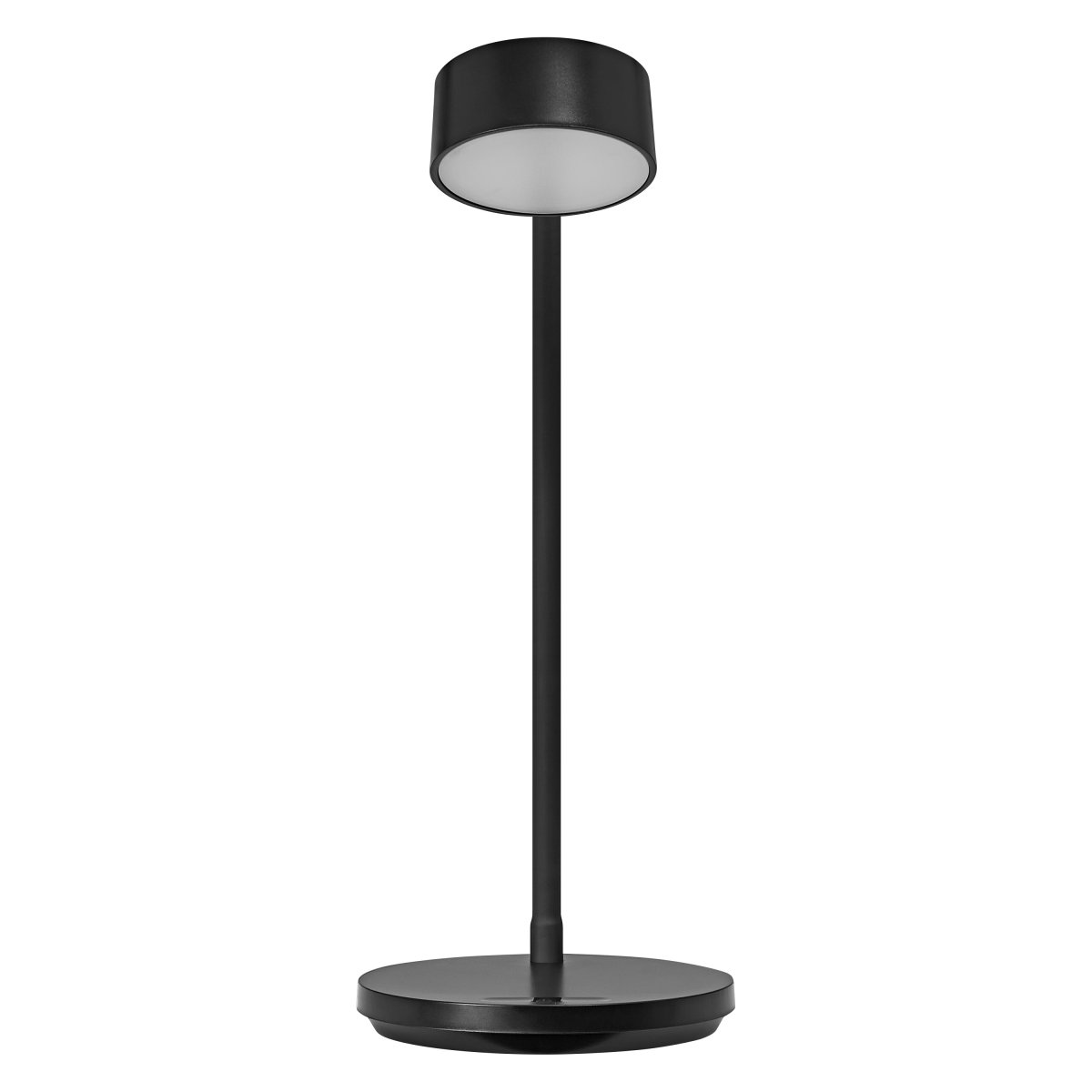 Office Cylinder 30cm Noir lampe de bureau De Ledvance - B&aring;da ljusstyrkan och f&auml;rgtemperaturen g&aring;r att justera i tre steg med touchbrytaren p&aring; lampfoten.