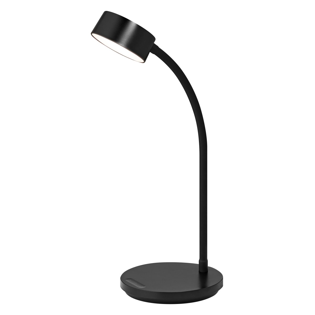 Office Cylinder 30cm Noir lampe de bureau De Ledvance - B&aring;da ljusstyrkan och f&auml;rgtemperaturen g&aring;r att justera i tre steg med touchbrytaren p&aring; lampfoten.