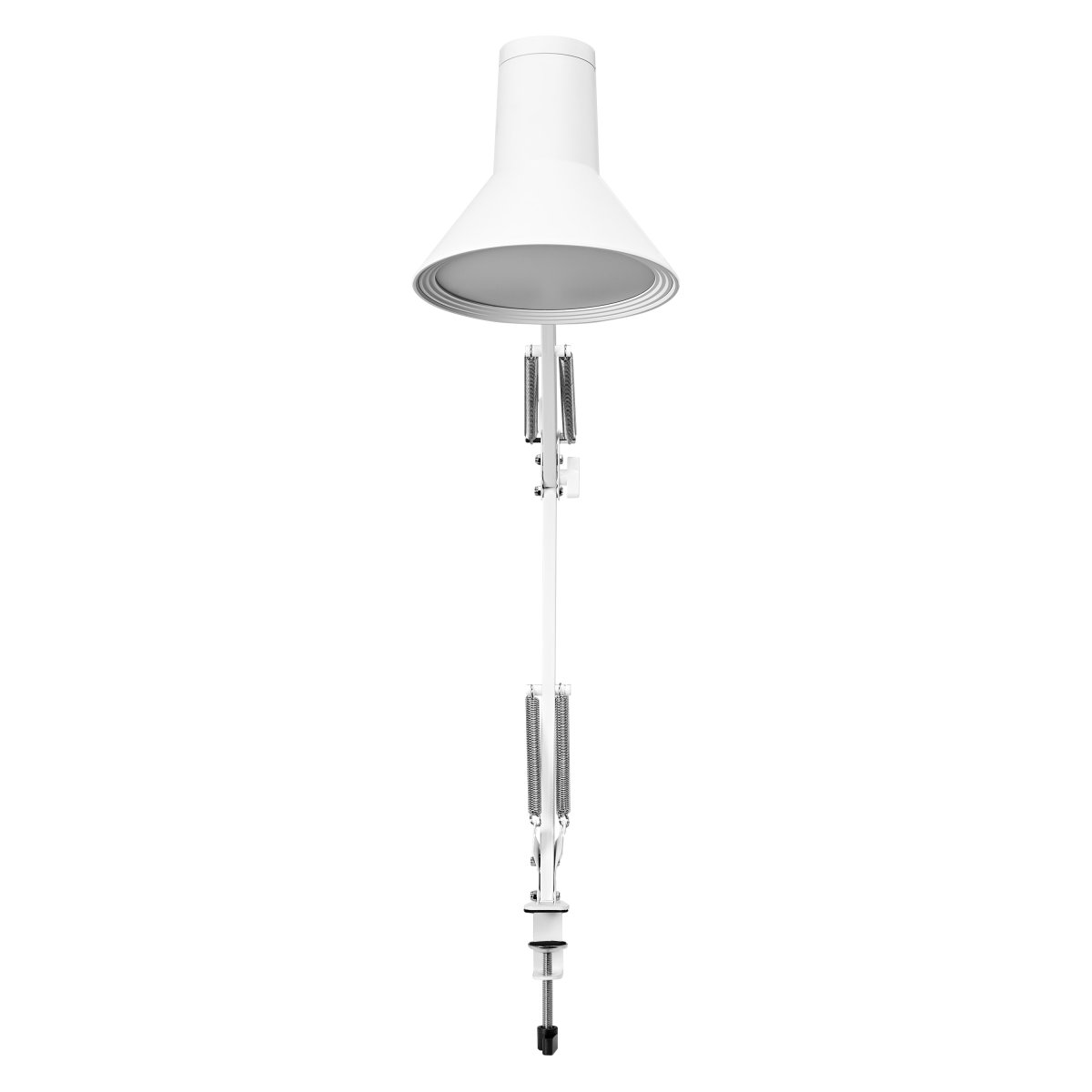 Office Retro Blanc lampe à pince De Ledvance - Lampan ger ett varmvitt och starkt ljus p&aring; 900lm och 3000K, perfekt som arbets- och l&auml;slampa.