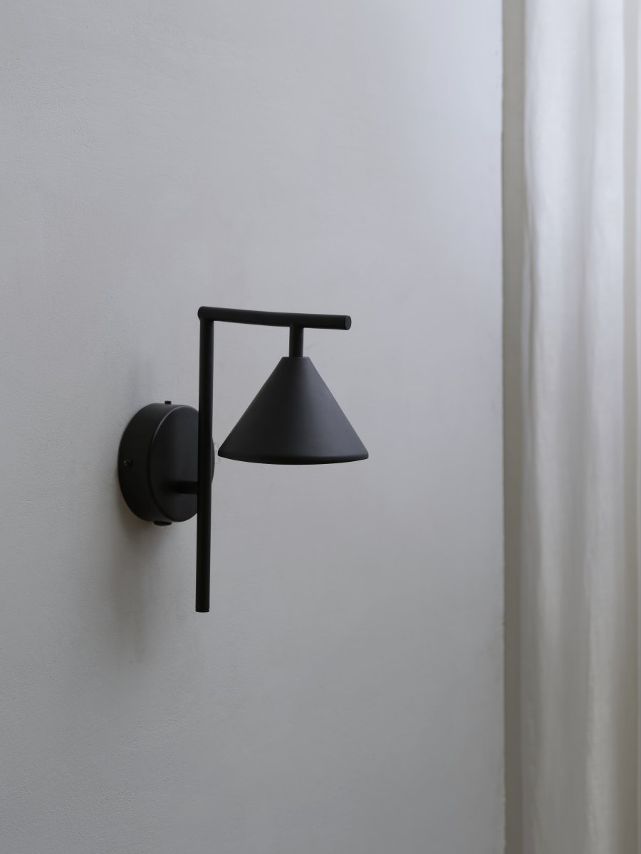 Fuji Ø12 Noir applique murale De Ledvance - 