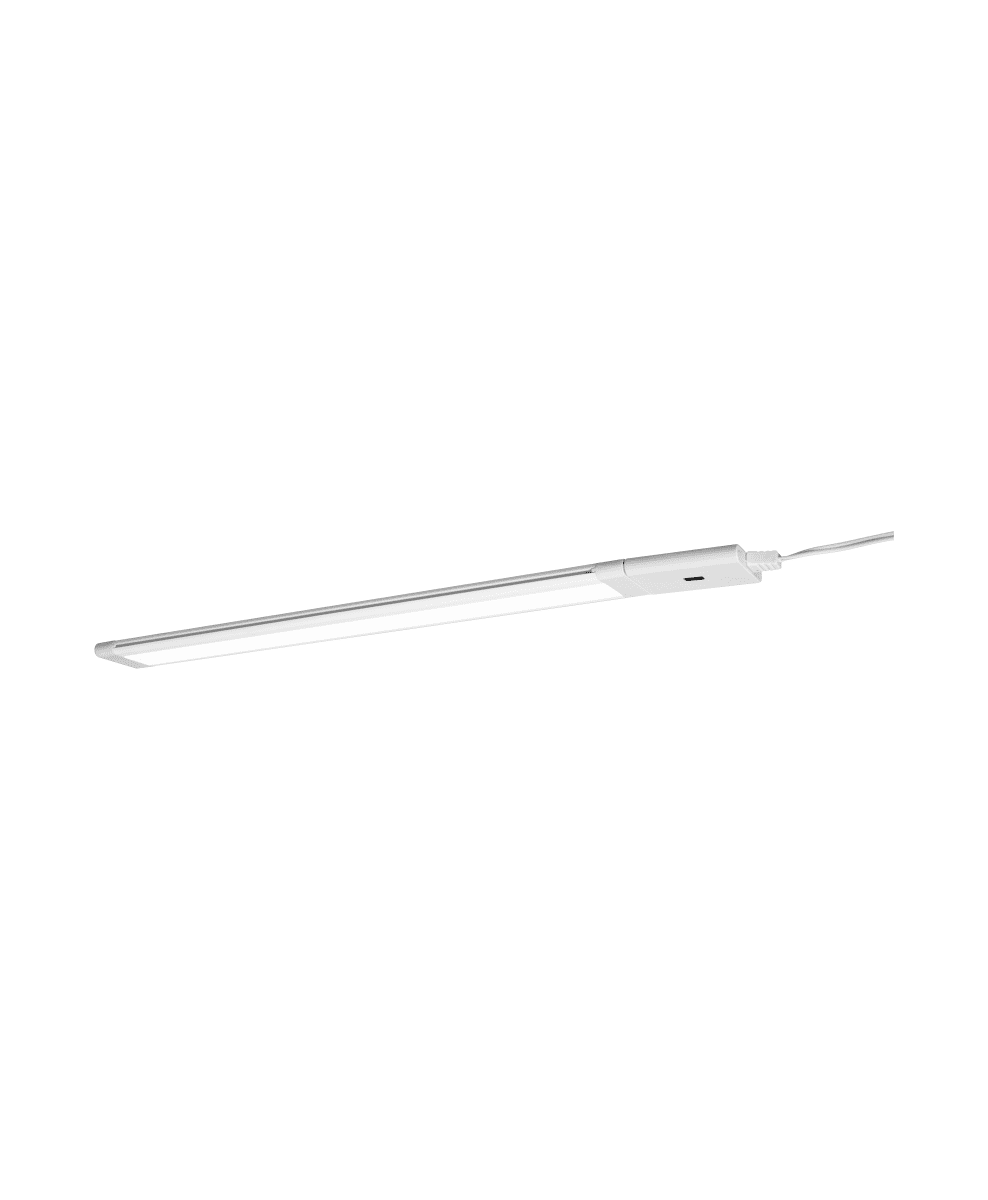 Slim Sensor 55cm Blanc De Ledvance - &Eacute;clairage de banc au design tr&egrave;s fin, moins de 1 cm de hauteur.