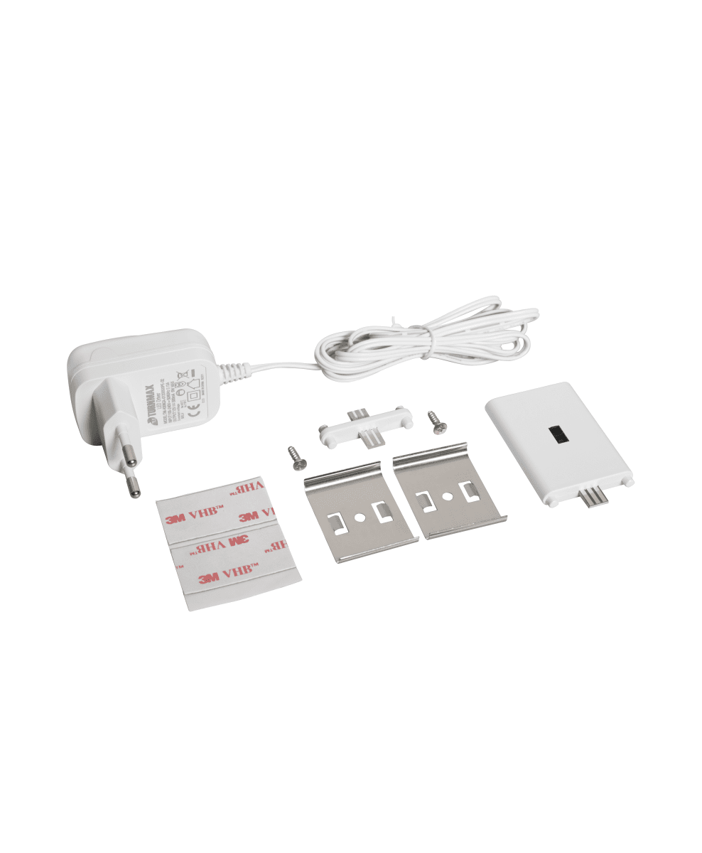 Slim Sensor 55cm Blanc De Ledvance - &Eacute;clairage de banc au design tr&egrave;s fin, moins de 1 cm de hauteur.