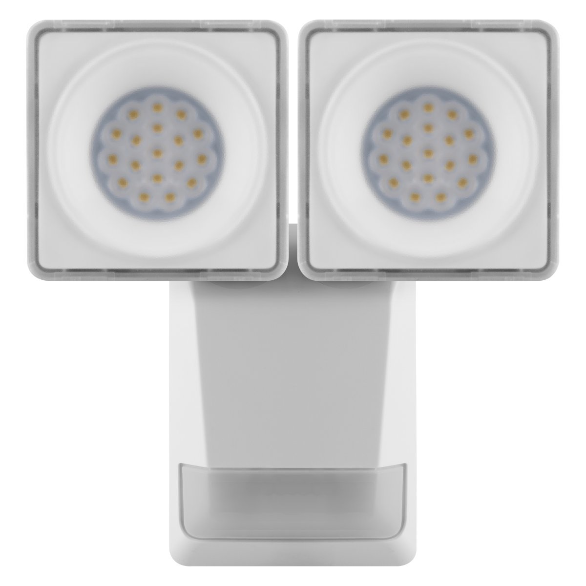 PRO Spot Sensor 16W Blanc lampe d’extérieur De Ledvance - Den inbyggda r&ouml;relse-&nbsp;och skymningssensorn g&ouml;r att lampan t&auml;nds automatiskt vid r&ouml;relse i m&ouml;rker, vilket ger b&aring;de s&auml;kerhet och energieffektivitet.