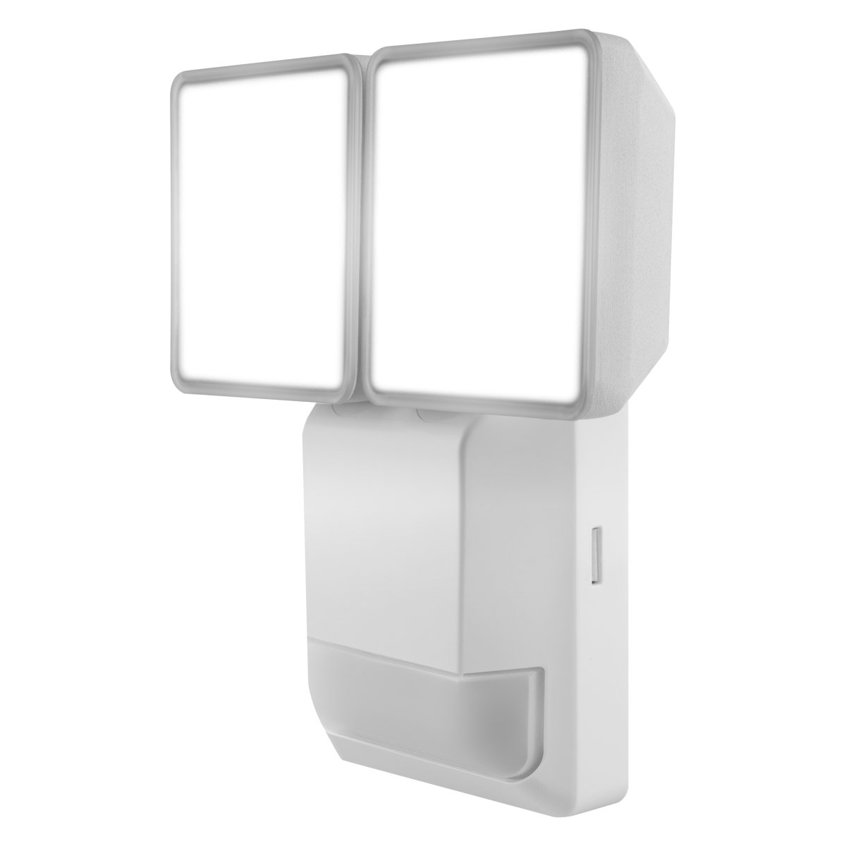 PRO Spot Sensor 16W Blanc lampe d’extérieur De Ledvance - Den inbyggda r&ouml;relse-&nbsp;och skymningssensorn g&ouml;r att lampan t&auml;nds automatiskt vid r&ouml;relse i m&ouml;rker, vilket ger b&aring;de s&auml;kerhet och energieffektivitet.