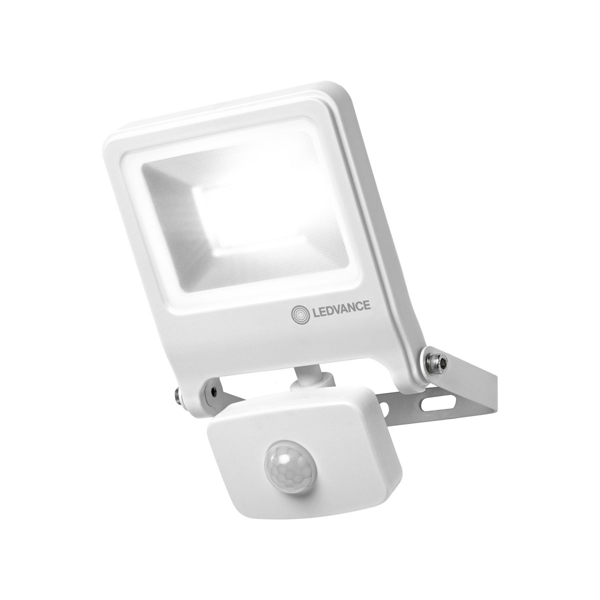 Flood Sensor 20W Blanc lampe d’extérieur De Ledvance - Flood Sensor 20W &auml;r en kraftfull och energieffektiv str&aring;lkastare med IP44-klassning, vilket g&ouml;r den idealisk f&ouml;r utomhusbruk.