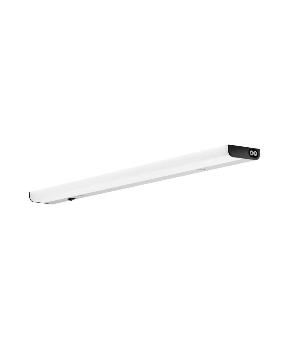 Flat Eco 5W 3000K 37cm Argent De Osram - La lampe est viss&eacute;e puis connect&eacute;e avec le c&acirc;ble et la fiche fournis.