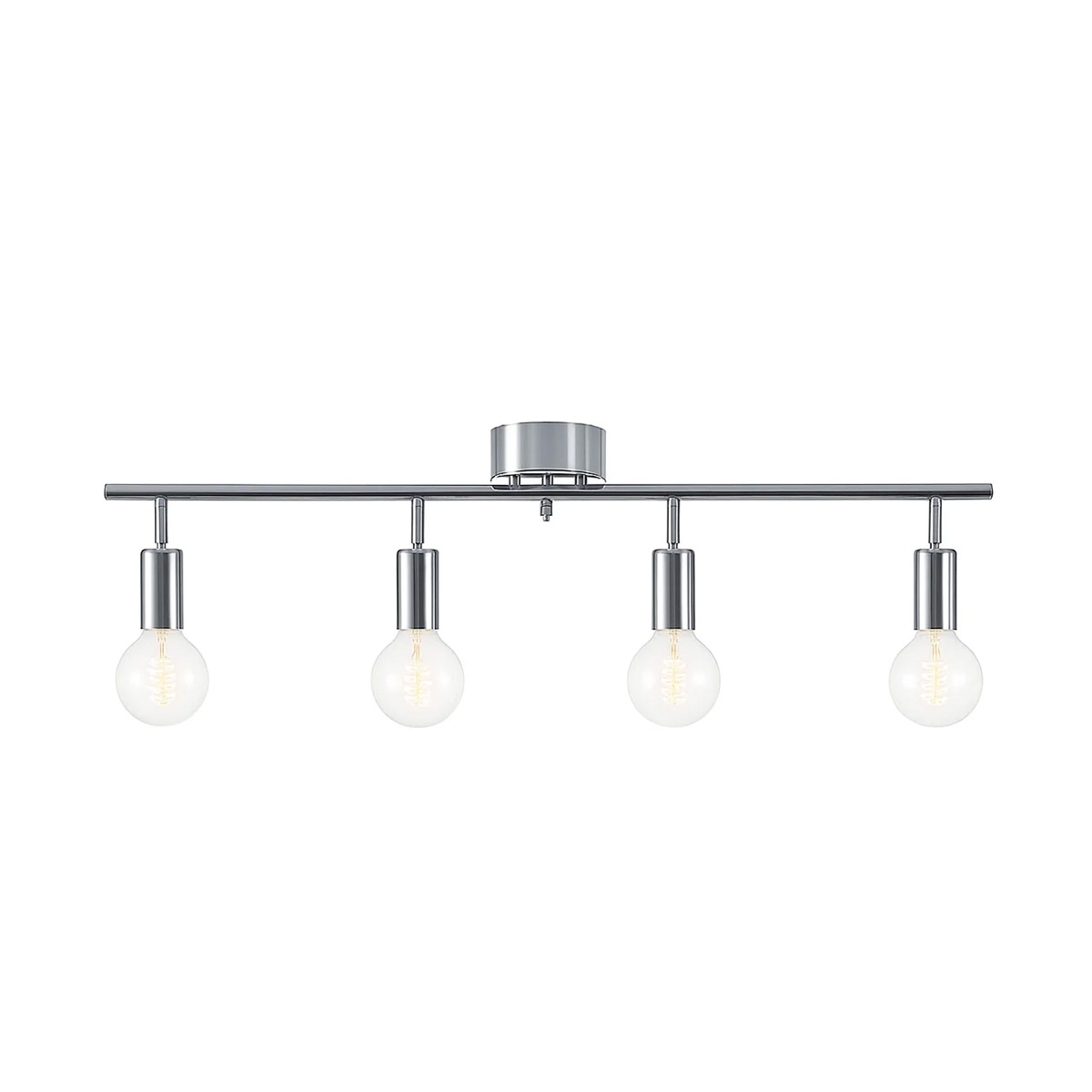 Aten 4 Argent spot De Lampan - Que vous recherchiez un &eacute;clairage fonctionnel dans la cuisine, le salon ou le couloir, ce spot de plafond offre &agrave; la fois style et efficacit&eacute;.