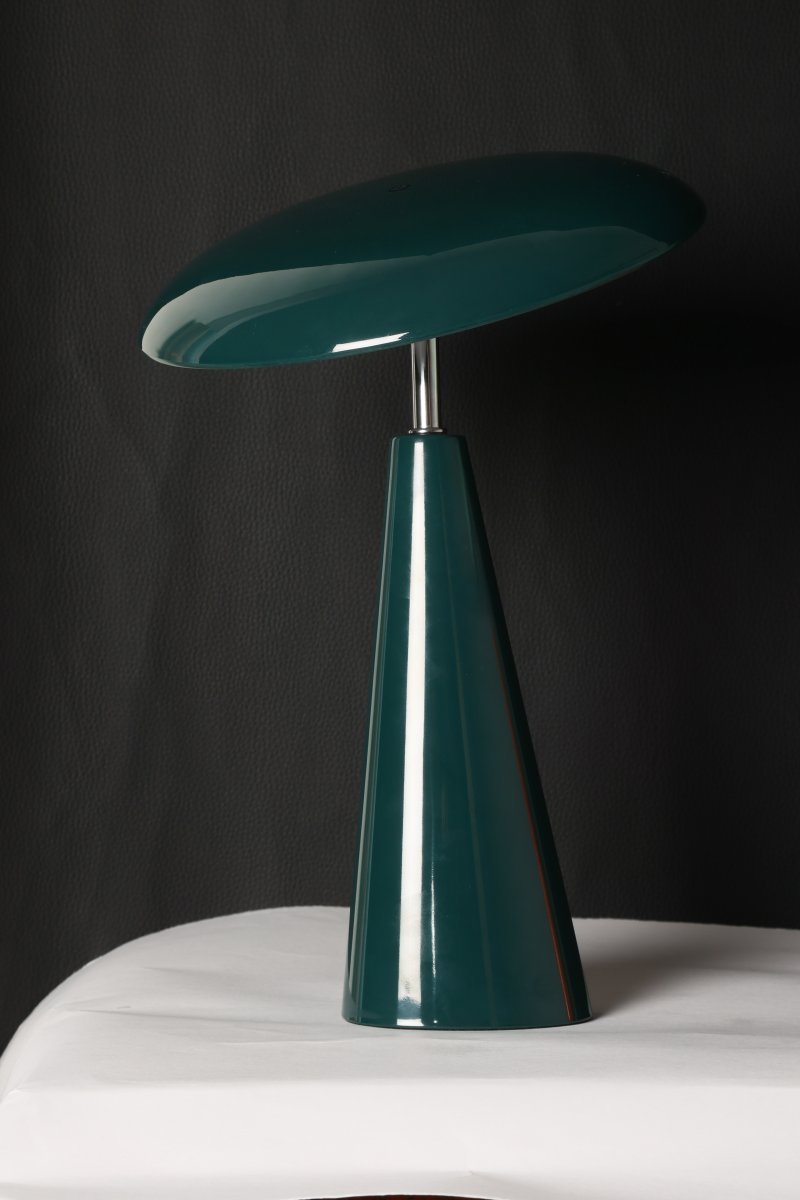 Audrey 33cm vert foncé portable De Eja - Audrey trouve parfaitement sa place sur une table basse, une table de chevet ou un rebord de fenêtre.