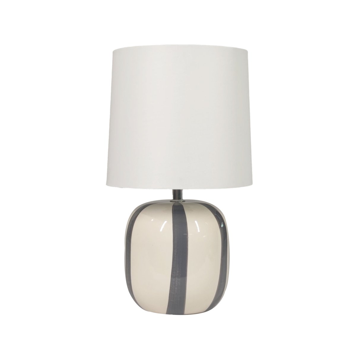 Pholca 38cm Blanc/gris lampe de table De Nordic Lighting - Id&eacute;ale sur une table d'appoint, pr&egrave;s d'une fen&ecirc;tre ou sur une table de chevet, la lampe Pholca s'accorde aussi bien avec un int&eacute;rieur moderne que classique.